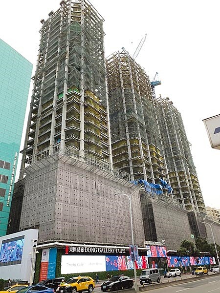 「Diamond Towers」預計16日上樑,可望成為今年豪宅指標大案。圖/蔡惠芳