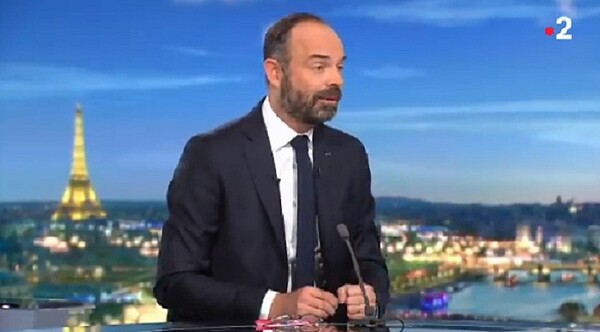 法國總理菲力普（Edouard Philippe）11日對勞工抗爭的退休金改革做出讓步。圖／取自Edouard Philippe twitter