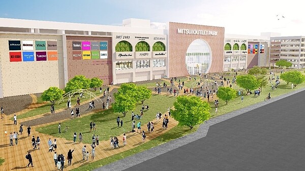 日本三井不動產集團將在台南打造在台的第3座MITSUI OUTLET PARK台南。圖／三井不動產集團提供