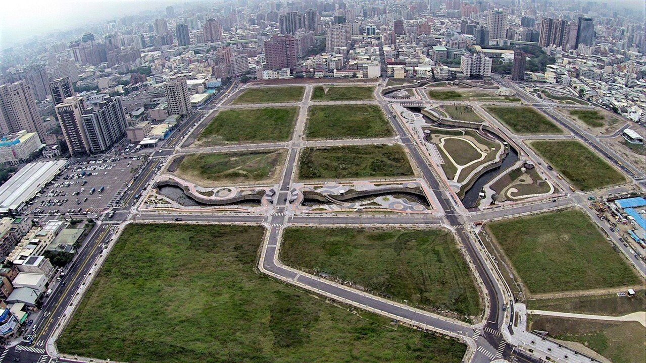 台中市14期重劃區面積廣達404公頃,各工區基礎建設已完成,是近40年來中市面積最大的重劃區開發案。 圖/台中市新聞局提供