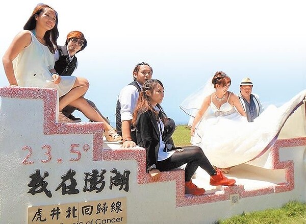 擁有豐富人文與自然景觀,澎湖虎井嶼是熱戀情侶最愛的浪漫愛之島。圖/陳可文攝