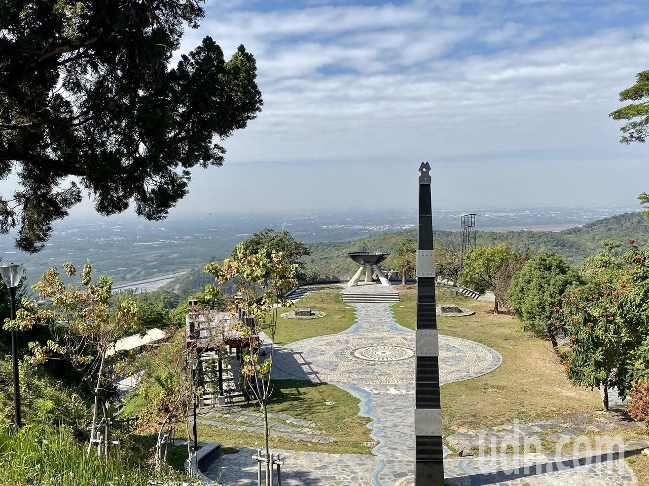 屏東縣三地門鄉的地磨兒公園,可以從雄鷹視角眺望屏東平原。圖/記者江國豪攝影