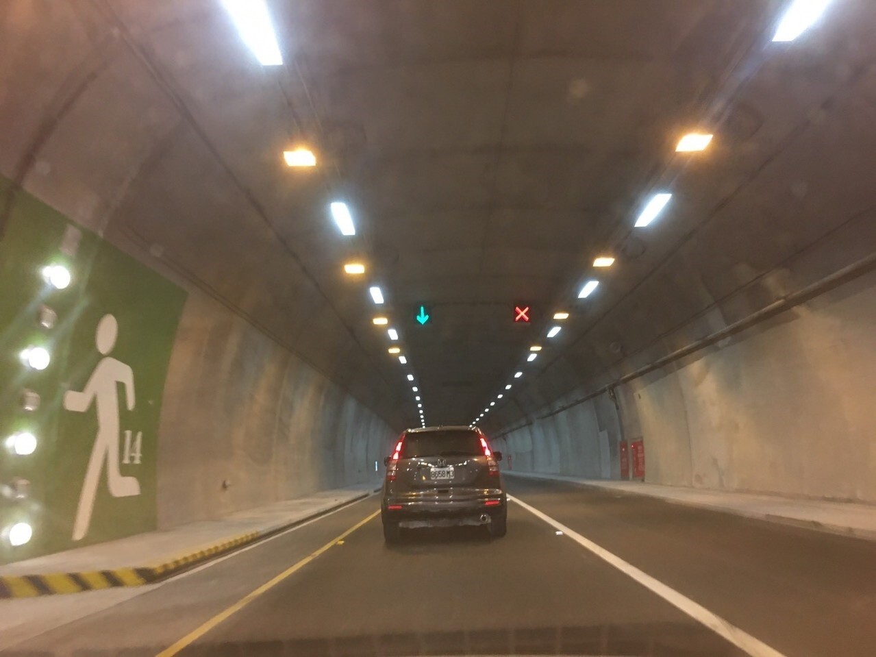 蘇花改今年春節塞車,公路總局第四區養護工程處表示,用路人與前車車距拉得太長,導致塞車。記者王思慧/攝影