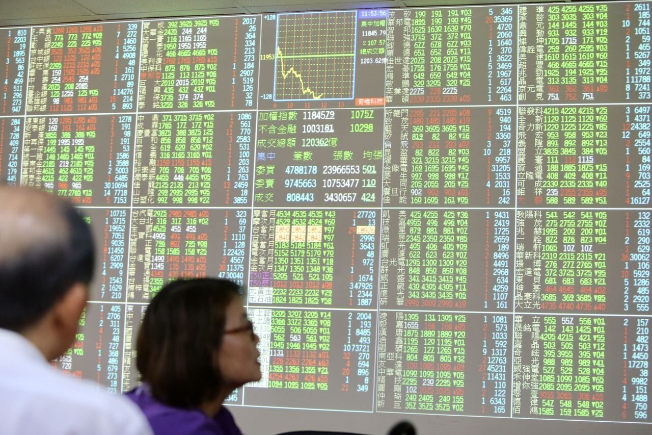 武漢肺炎疫情升溫,台股新春開紅盤首周周線大跌百分之五點一五,指數一口氣跌掉六二三點。 圖/聯合報系資料照片