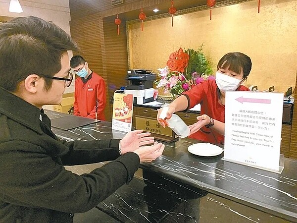 為加強防疫工作,桃園市各大飯店民宿都加強消毒清潔,減輕民眾疑慮。 圖/桃園市觀光旅遊局提供