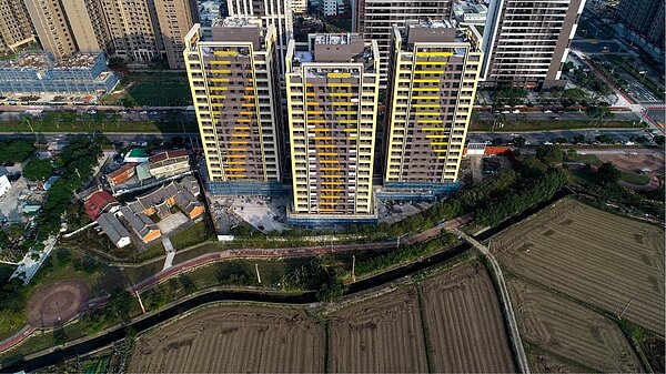 桃園市八德二號社會住宅將於今年完工,將是桃園第2處社宅。 圖/桃園市住宅發展處提供