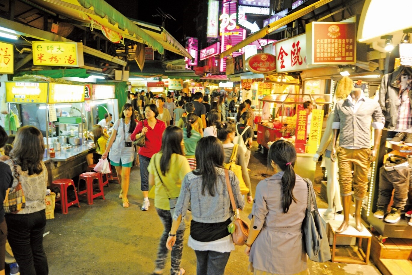 師大夜市景象。好房網資料照