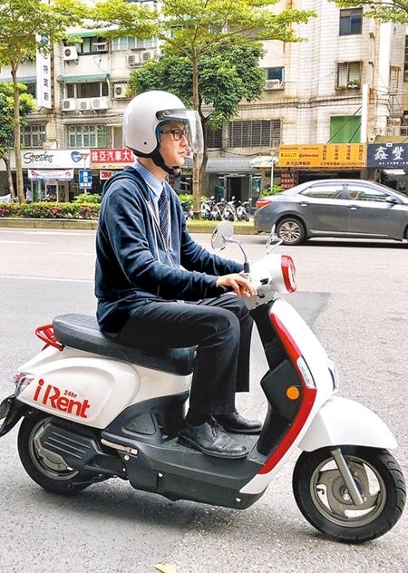 共享機車進入戰國時期,iRent可望在年底前拔得頭籌,成為首家挺進六都鋪點的業者。圖/中時資料照