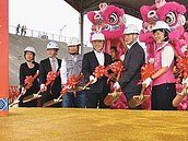 大漢溪堤外道　第3階段開工