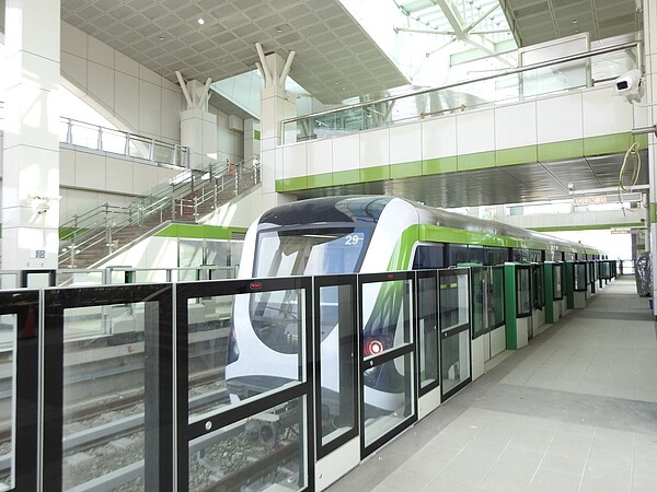 台中捷運綠線將於2020年通車營運。圖/台中市交通局提供