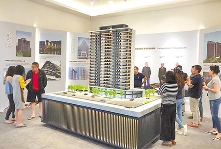 「昭揚天際」開案不到一個半月,售出近九成,成功替桃園知名建商昭揚建築站穩跨進台北市的第一步。圖/鄭啟明