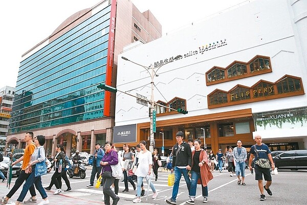 台北市中山區中16個里營業銷售額指標在95以上,堪稱消費力最強行政區。 圖/聯合報系資料照
