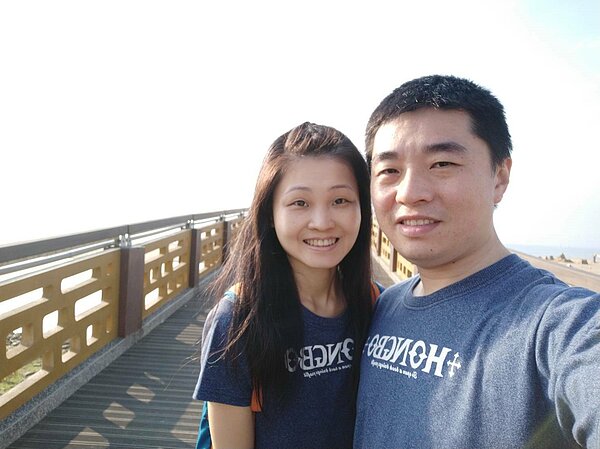 黃威勵善用「彈性工作8小時」福利,重拾運動習慣,成功減重15公斤,同時兼顧家庭與生活。圖/黃威勵提供