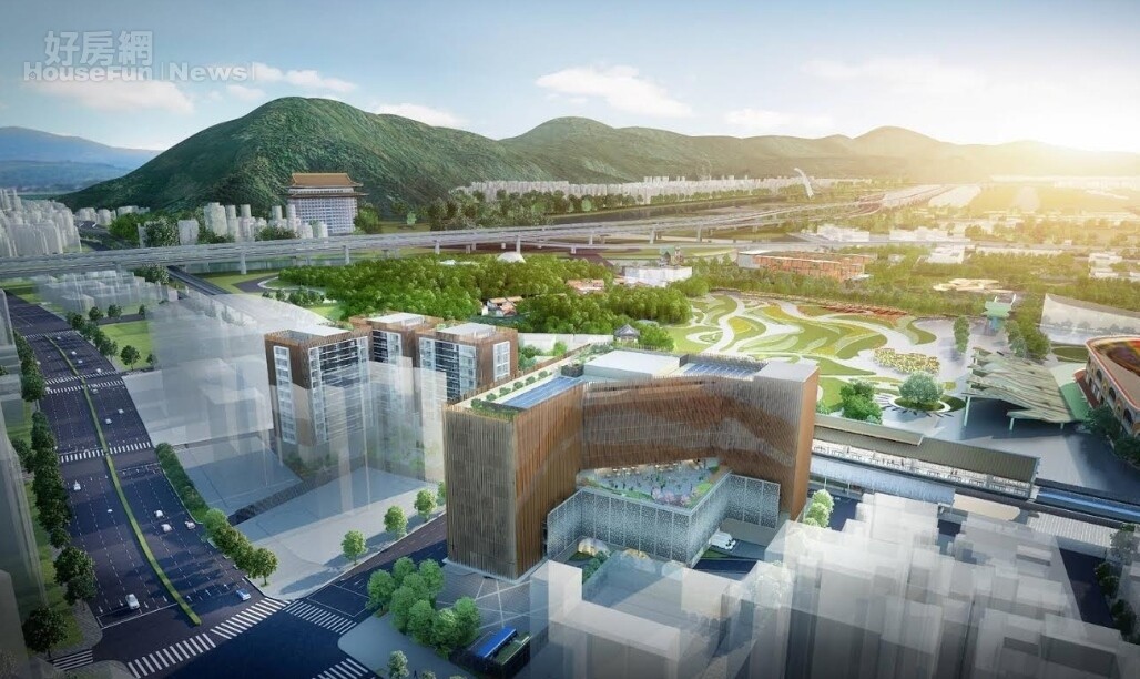 國家住都中心推動的捷運圓山站西側都更案,今年10月份選出麗寶建設為最優申請人。圖片國家住都中心提供