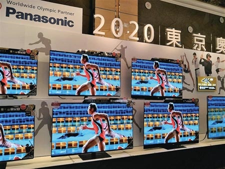 2020東京奧運指定電視品牌Panasonic，推出日本製GX900系列4K LED。圖／黃志偉 