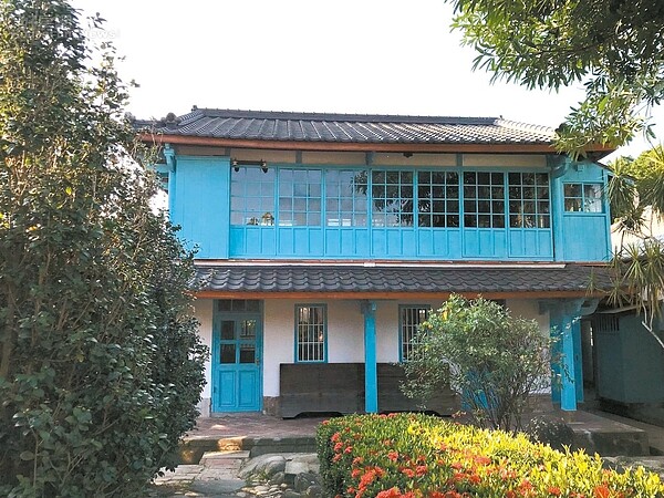 台中市定古蹟「筱雲山莊」迎賓樓修復竣工,開放導覽。 圖/中市文資處提供