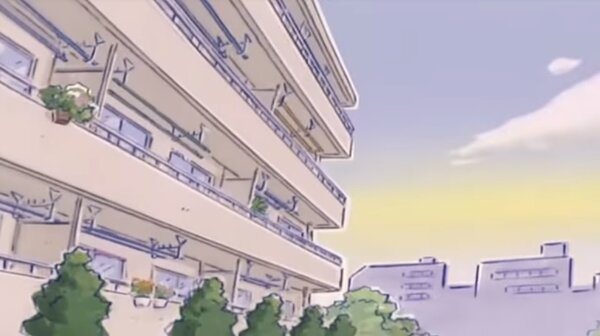 《我們這一家》主角住的是五層樓高的公寓圖。／翻攝Youtube