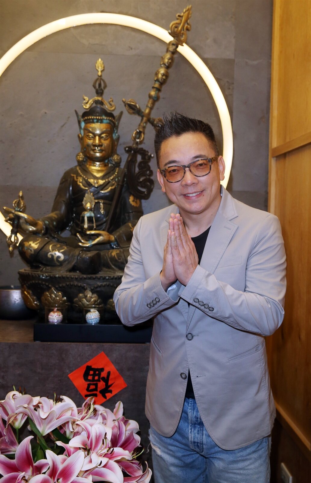 命理專家詹惟中。圖／記者曾吉松攝影