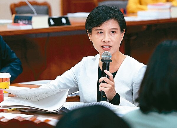 文化部部長鄭麗君。 聯合報系資料照片/記者林俊良攝影