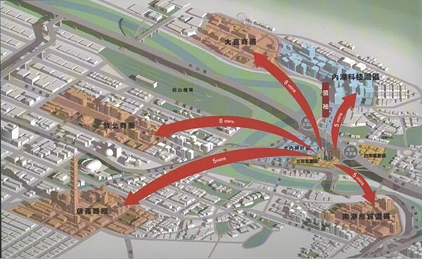 交通便利為內湖5期重劃區的重大優勢。(圖／取自永慶內湖行善店)