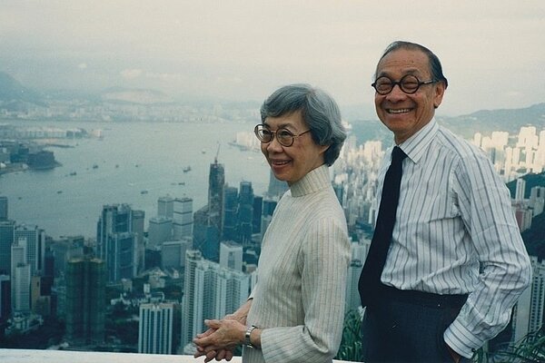 貝聿銘與盧淑華夫婦。圖╱盧淑華及貝聿銘家族檔案提供