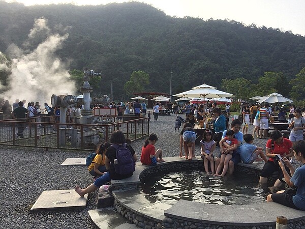 宜蘭清水地熱公園被迫休園半個月搶修，24日重新開園。資料照片／宜蘭縣政府提供