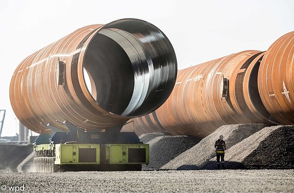 達德能源集團在台灣的離岸風場工程。圖/達德能源集團wpd提供