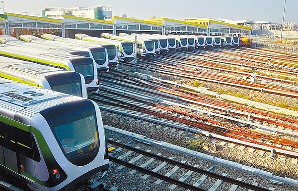 台中捷運綠線預定109年全線通車!市議員建議要培養民眾搭乘捷運的習慣。圖/台中市政府提供
