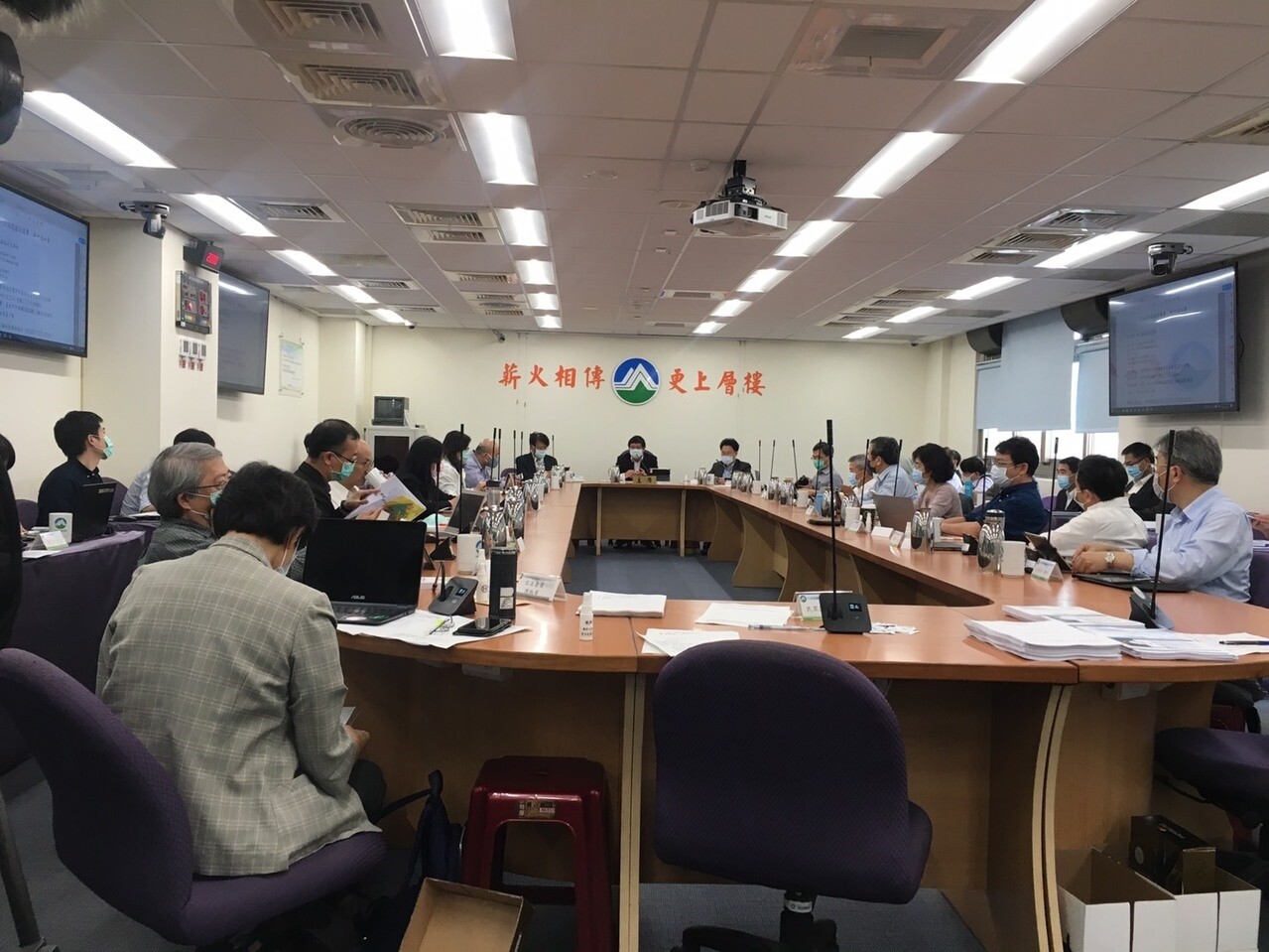 環評大會今天通過桃園機場第三跑道開發案。記者吳姿賢/攝影