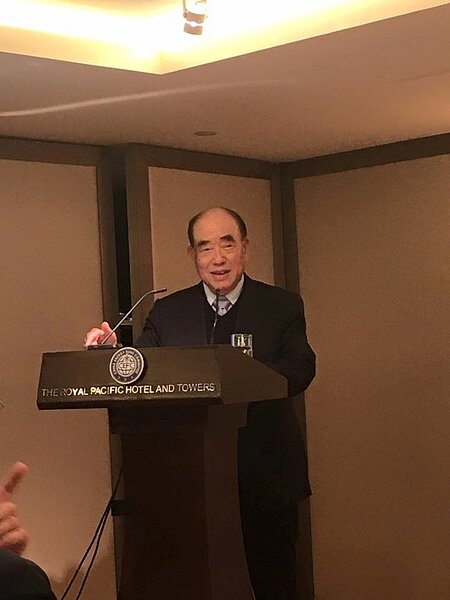 前行政院長郝柏村過世,享壽102歲。圖/取自郝龍斌臉書