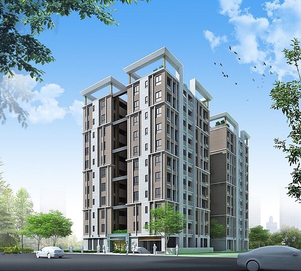 板橋江翠段社會住宅構想圖。圖/新北市城鄉發展局提供