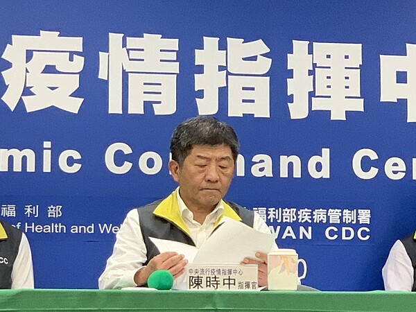 中央流行疫情指揮中心指揮官陳時中。記者陳雨鑫╱攝影
