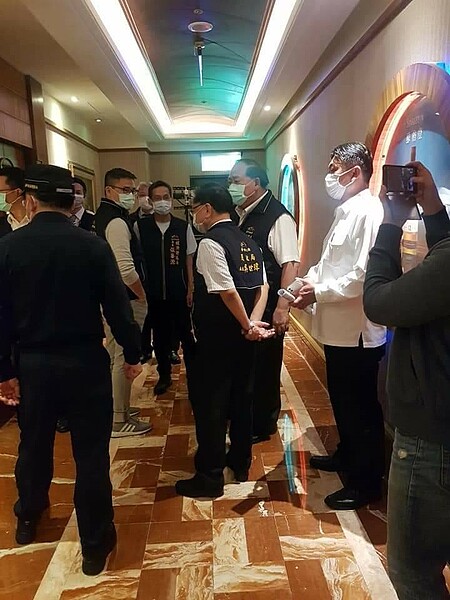 台中市有不少知名酒店,市府這波防疫,常上門稽查。圖/台中市府提供