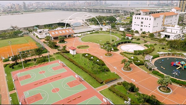 迪化汙水處理廠每日可處理50萬噸生活汙水。圖／台北市政府提供