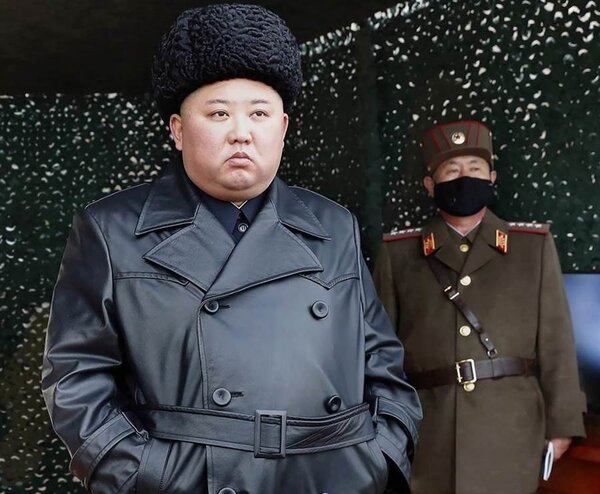 北韓領導人金正恩行蹤成謎。圖／朝中社