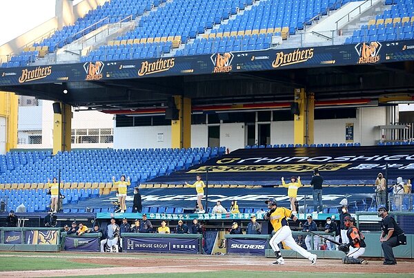 中華職棒將於5月8日起每場比賽開放1000名觀眾入場。圖/取自CPBL 中華職棒臉書