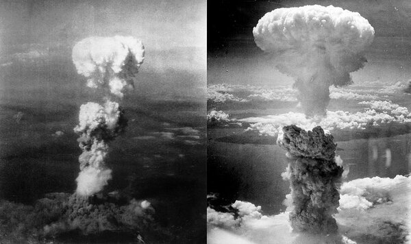 日本廣島原子彈。圖／取自維基百科