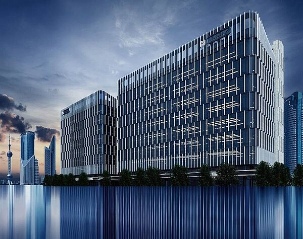 長虹建設位於內湖的「長虹新世代科技大樓」，A棟被萬海航運以22.2888億元買下。圖／取自於該大樓營造公司宏林營造官網