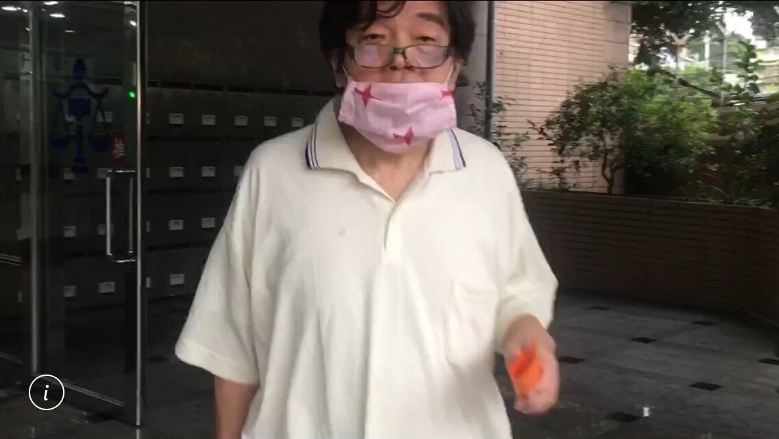 假美鈔案主嫌廖學鯤獲當庭釋放。記者陳俊智/攝影