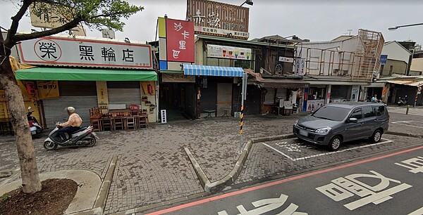 沙卡里巴是台南市著名的觀光景點，不過近年來只要雨期或是颱風，就會產生嚴重積水。圖／取自Google地圖