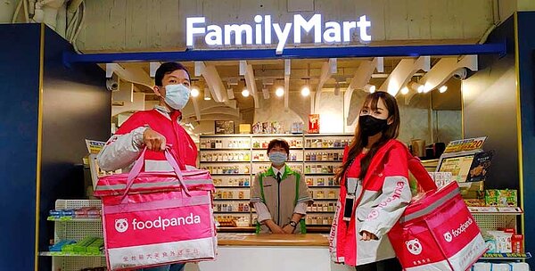 四大超商外送大戰再升溫。圖／中時報系資料照片