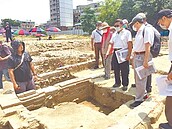 赤崁園區遺構　見證歷史堆疊