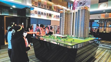 520檔期正式進場的富宇「世界花園」案，潛銷期間已賣破200戶。圖／曾麗芳
