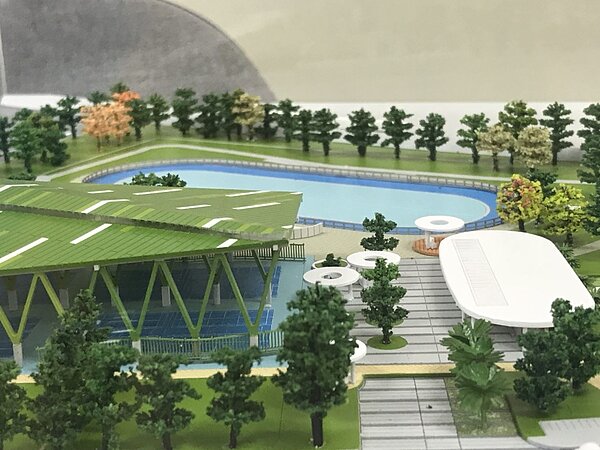 王爺壟運動公園完工後,有望成為地方新地標。圖/新竹縣政府提供