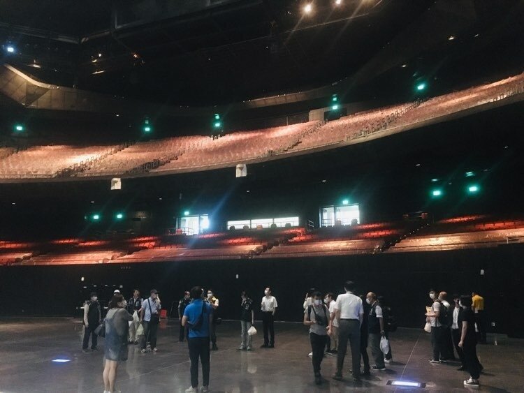 台北流行音樂中心的表演廳最多能容納5000人以上,最快今年9月正式營運。記者張世杰/攝影