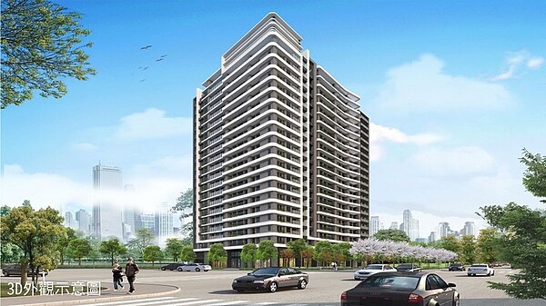 「富宇峰景」是區域內屈指可數超高結構個案,安全性、產品保值性佳。圖/富宇建設提供