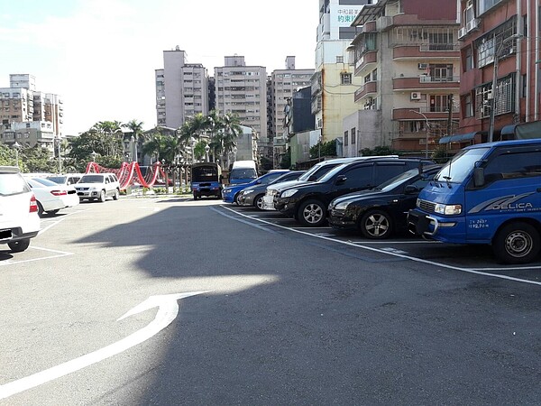 莊敬平面停車場現況照片。圖/新北市政府提供