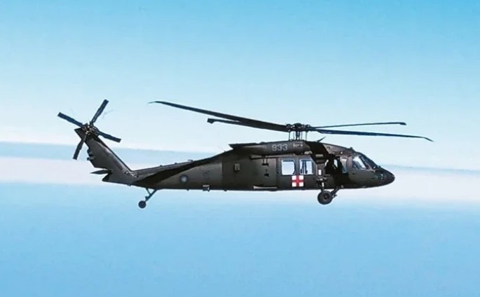 失事墜毀的933號UH-60Ｍ直升機。圖／聯合報系資料照片