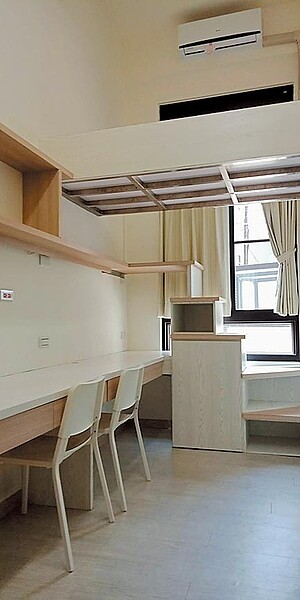 台北市議員許家蓓發現,六都中僅剩北市尚未開辦社會住宅包租代管邁入第二期計畫;圖為包租代管房舍。圖/張立勳台北傳真