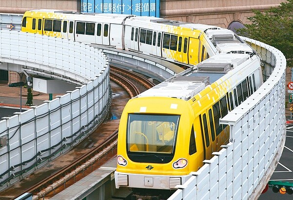 新北捷運環狀線1日起收費。 圖/聯合報系資料照